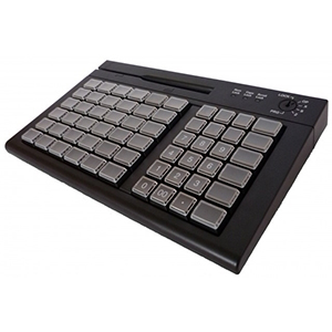 Программируемая клавиатура Heng Yu Pos Keyboard S60C 60 клавиш, USB, цвет черый, MSR, замок в Абакане