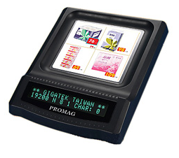Настольный вакуум-флуоресцентный (VFD) Дисплей покупателя с монетницей DSP802U в Абакане