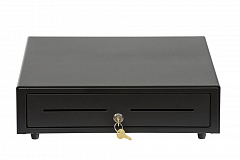 Денежный ящик АТОЛ EC-410-B черный, 410*415*100, 24V, для Штрих-ФР в Абакане