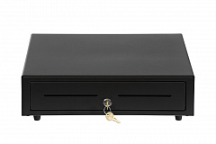 Денежный ящик АТОЛ CD-410-B черный, 410*415*100, 24V, для Штрих-ФР в Абакане